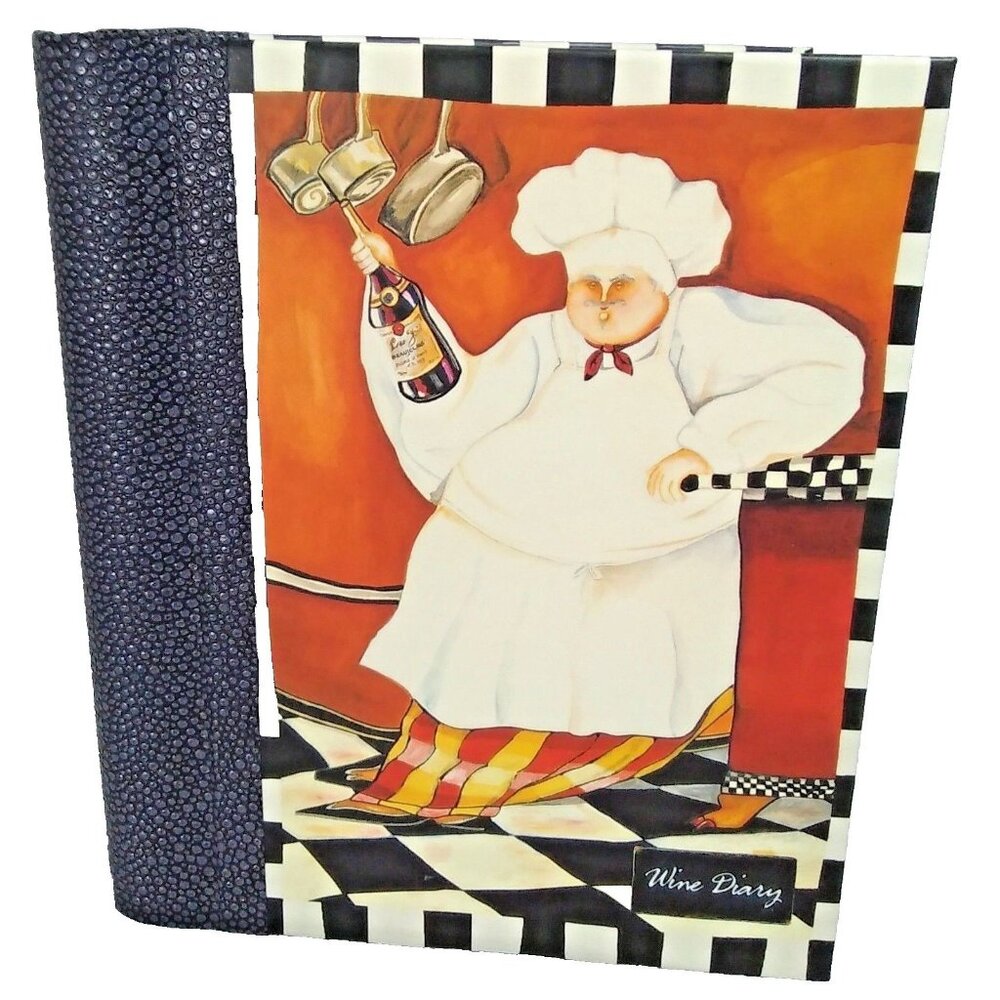 Art in Motion Fat Chef Wine Diary 2002 Jennifer Garant -